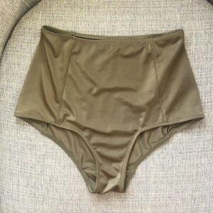 H&M high waisted swim bottoms size US 4